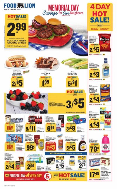 Food Lion Weekly Ad & Flyer May 20 to 26
