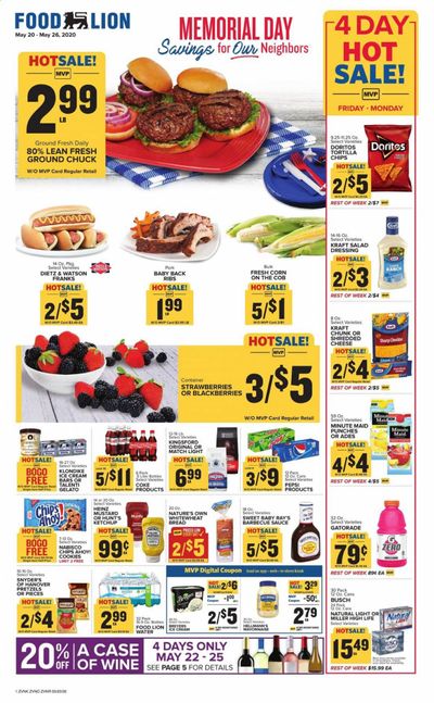 Food Lion Weekly Ad & Flyer May 20 to 26