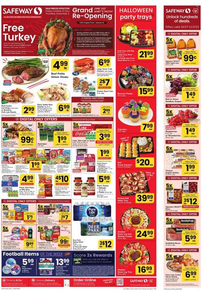 Safeway (DE) Weekly Ad Flyer Specials October 27 to November 2, 2023