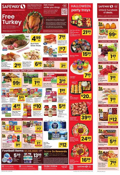 Safeway (MD) Weekly Ad Flyer Specials October 27 to November 2, 2023