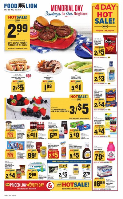 Food Lion Weekly Ad & Flyer May 20 to 26