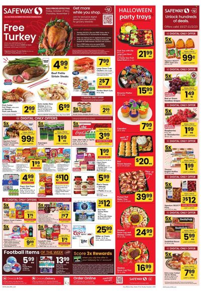 Safeway (MD) Weekly Ad Flyer Specials October 27 to November 2, 2023