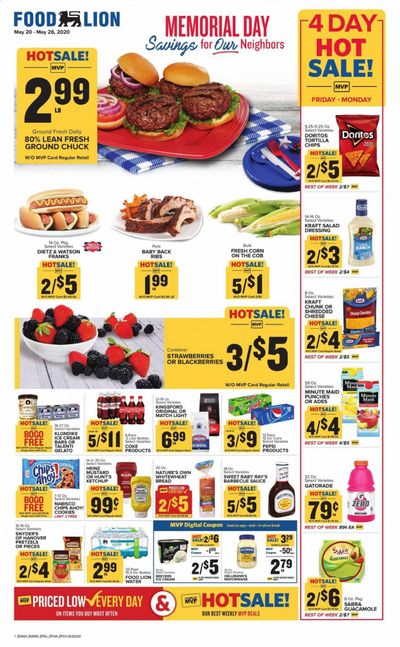 Food Lion Weekly Ad & Flyer May 20 to 26