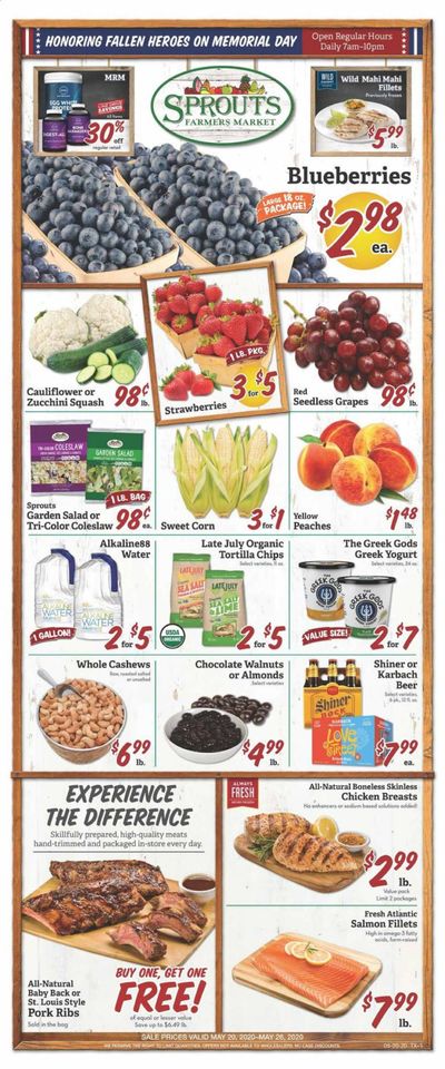 Sprouts Weekly Ad & Flyer May 20 to 26