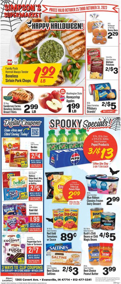 IGA (IN) Weekly Ad Flyer Specials October 25 to October 31, 2023
