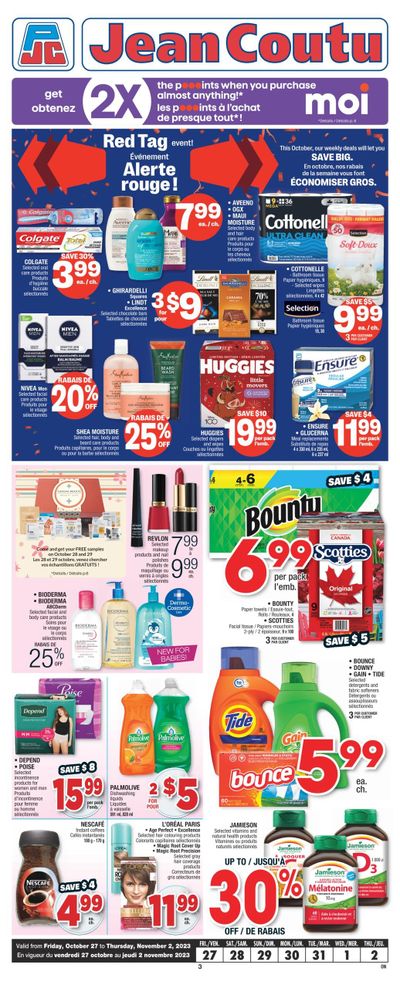 Jean Coutu (ON) Flyer October 27 to November 2