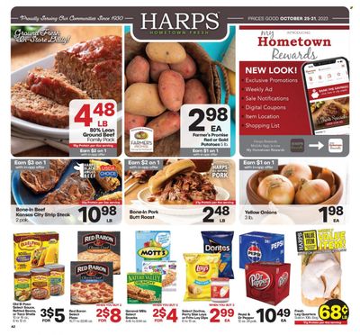 Harps Hometown Fresh (AR, KS, MO, OK) Weekly Ad Flyer Specials October 25 to October 31, 2023