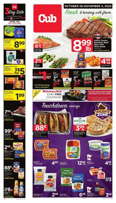 Cub Foods (MN) Weekly Ad Flyer Specials October 29 to November 4, 2023
