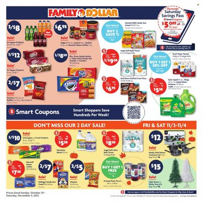 Family Dollar Weekly Ad Flyer Specials October 29 to November 4, 2023