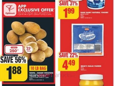 No Frills Ontario: Get 10lbs of Potatoes for $1.38 This Week!