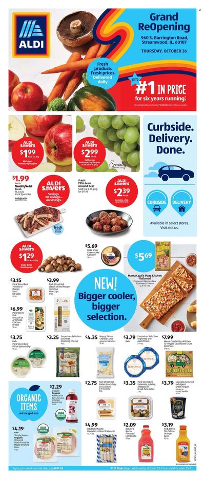 ALDI Weekly Ad Flyer Specials October 25 to October 31, 2023 ALDI Weekly Ad Flyer Specials October 25 to October 31, 2023