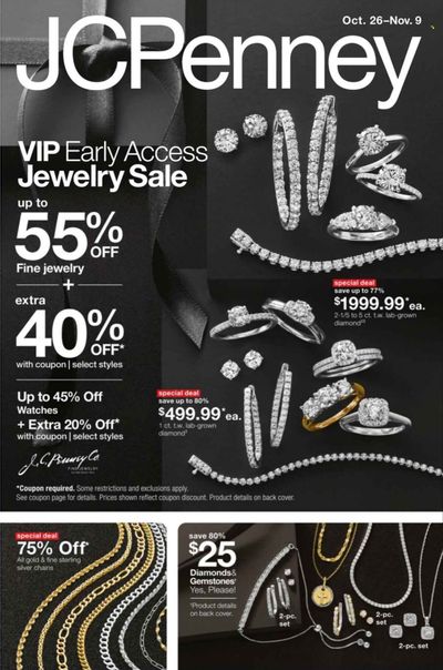 JCPenney Weekly Ad Flyer Specials October 26 to November 9, 2023