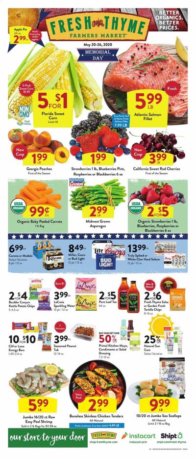 Fresh Thyme Weekly Ad & Flyer May 20 to 26