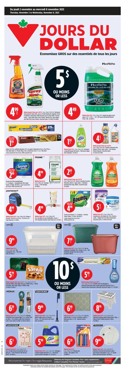 Canadian Tire (QC) Flyer November 2 to 8