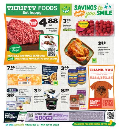 Thrifty Foods Flyer November 2 to 8
