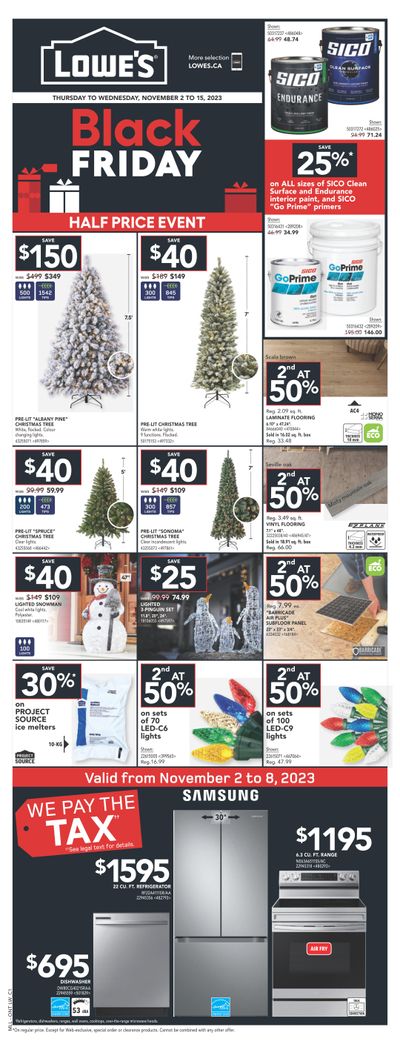 Lowe's (ON) Flyer November 2 to 15