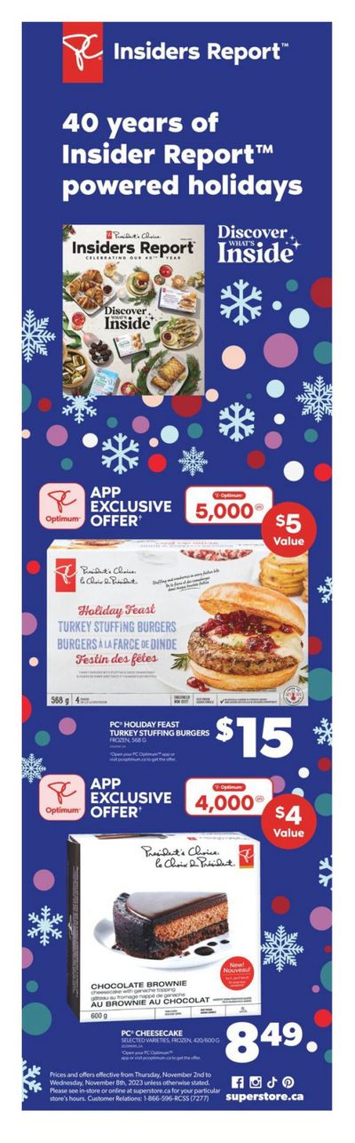 Real Canadian Superstore (ON) Flyer November 2 to 8