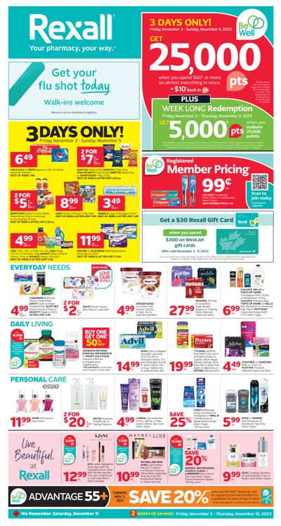 Rexall (ON) Flyer November 3 to 16