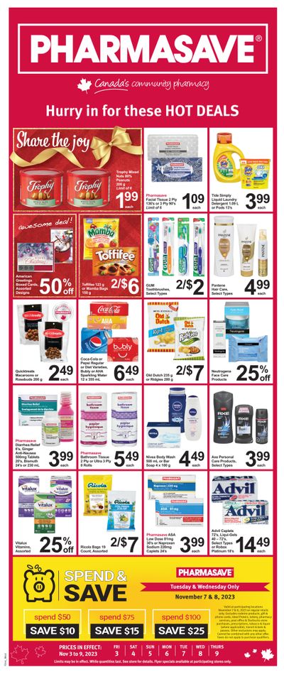 Pharmasave (West) Flyer November 3 to 9