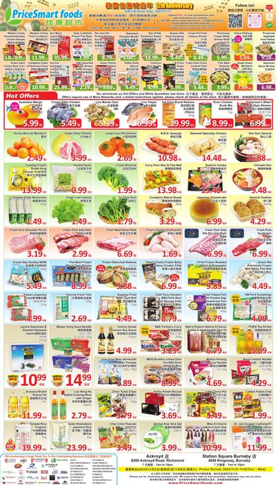 PriceSmart Foods Flyer November 2 to 8