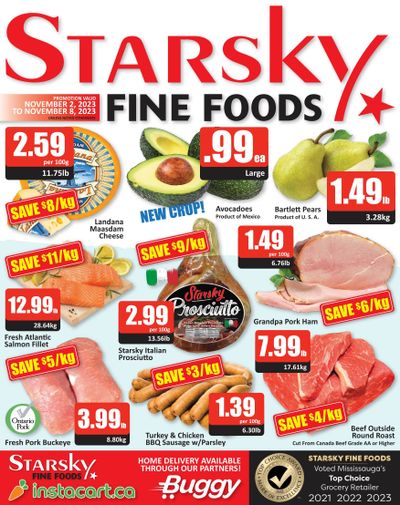 Starsky Foods Flyer November 2 to 8