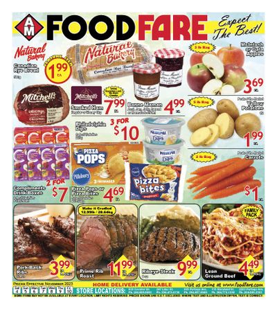 Food Fare Flyer November 4 to 10