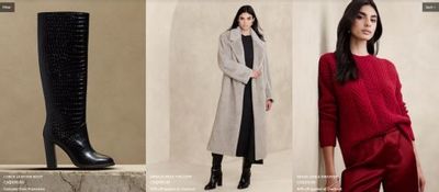 Banana Republic Canada Holiday Preview Event: Save 40% on Your Purchase