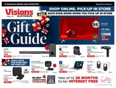 Visions Electronics Gift Guide November 3 to 9