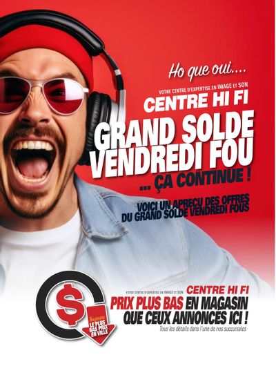 Centre Hi-Fi Flyer November 3 to 9
