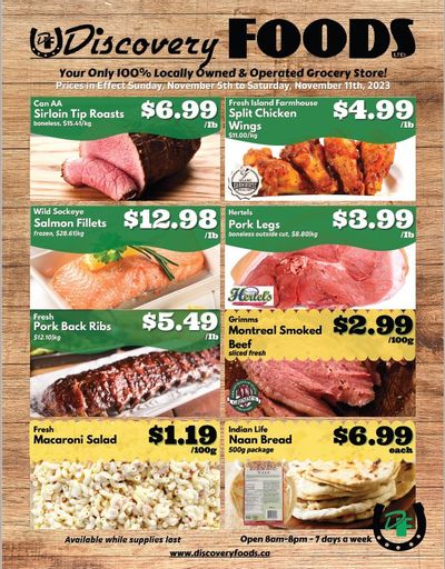 Discovery Foods Flyer November 5 to 11
