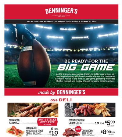 Denninger's Monthly Flyer November 8 to 21