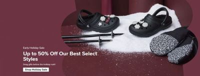 Crocs Canada Early Black Friday Deals: up to 50% off Best Select Styles