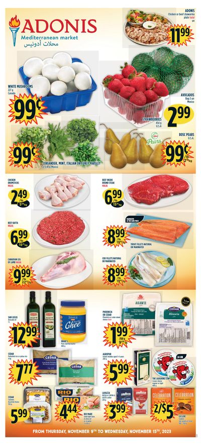 Adonis (ON) Flyer November 9 to 15