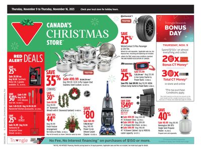 Canadian Tire (ON) Flyer November 9 to 16