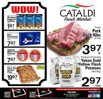 Cataldi Fresh Market Flyer November 8 to 14