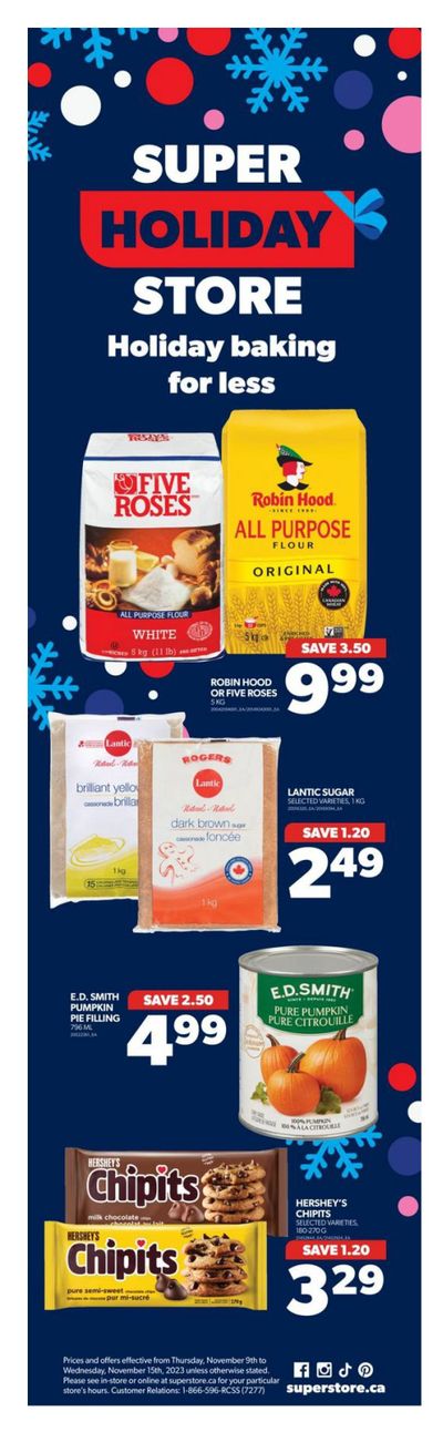 Real Canadian Superstore (ON) Flyer November 9 to 15