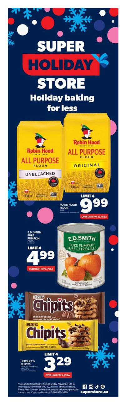 Real Canadian Superstore (West) Flyer November 9 to 15