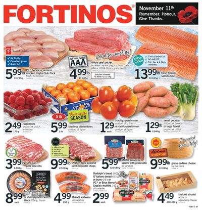 Fortinos Flyer November 9 to 15