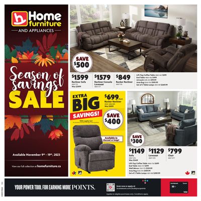 Home Furniture (ON) Flyer November 9 to 19