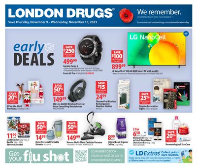 London Drugs Weekly Flyer November 9 to 15