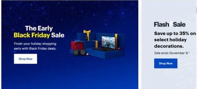 Best Buy Canada Early Black Friday Sale + Flash Sale up to 35% off Select Holiday Decorations