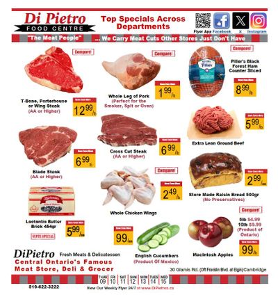 Di Pietro Food Centre Flyer November 9 to 15