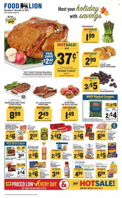 Food Lion (MD) Weekly Ad Flyer Specials November 8 to November 14, 2023
