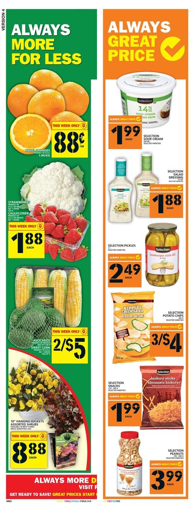 Food Basics (GTA, Kitchener and London Area) Flyer May 21 to 27