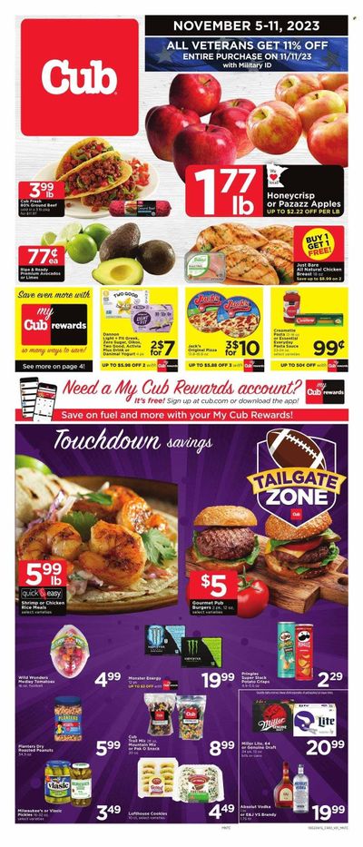 Cub Foods (MN) Weekly Ad Flyer Specials November 5 to November 11, 2023