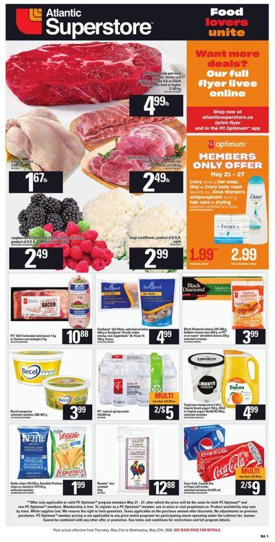 Atlantic Superstore Flyer May 21 to 27