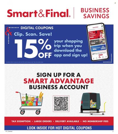 Smart & Final (AZ, NV) Weekly Ad Flyer Specials November 1 to November 14, 2023