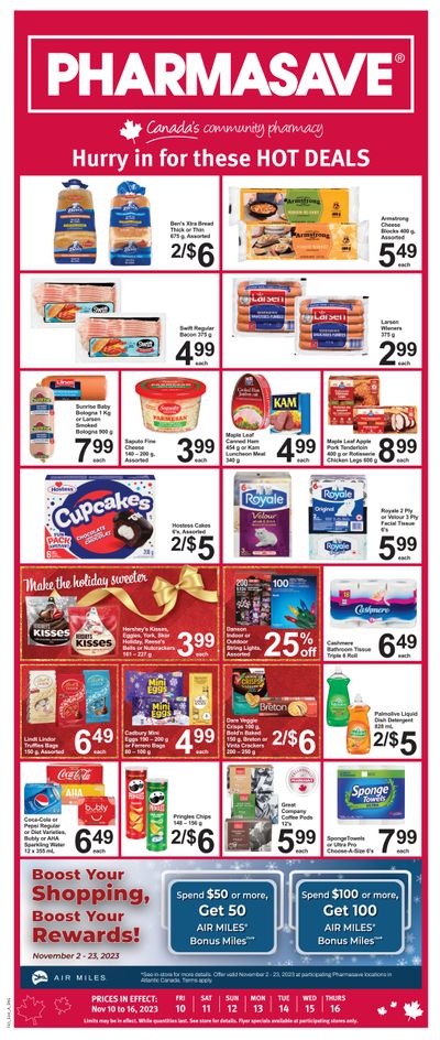 Pharmasave (Atlantic) Flyer November 10 to 16