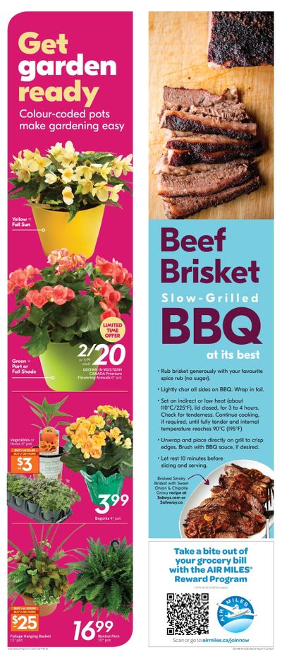 Sobeys (West) Flyer May 21 to 27