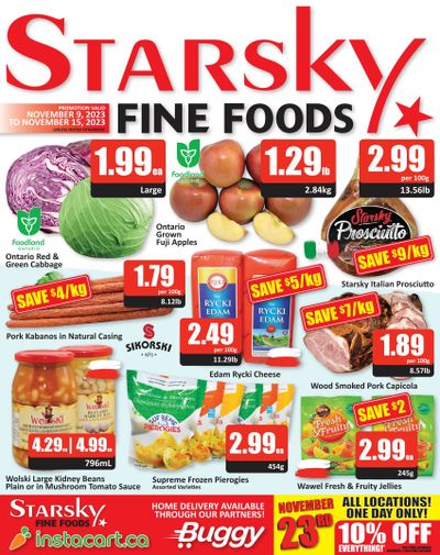 Starsky Foods Flyer November 9 to 15